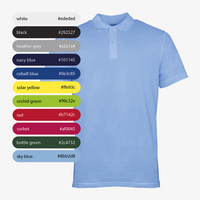 Herren-Poloshirt, B&C, Organic - mit ZWEI Druckpositionen