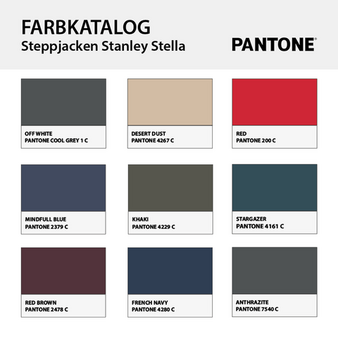 Herren-Steppjacke, Voyager 2.0 - Stanley/Stella, Farbauswahl