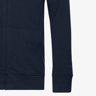 Herren-Sweatjacke, Organic - B&C Collection, Detail Bündchen