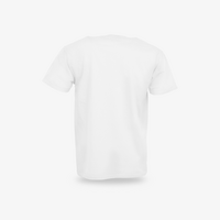 Herren-T-Shirt Basic, weiß - Fruit of the Loom, mit einer Druckposition