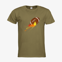 Herren-T-Shirt FOTL, Premium - Motiv American Football Bunt