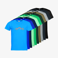 Herren-T-Shirt FOTL, Premium - Motiv American Football EKG-Linie, Farbauswahl