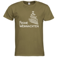 Herren-T-Shirt FOTL, Premium - Motiv Frohe Weihnachten