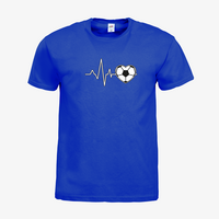 Herren-T-Shirt FOTL, Budget - Motiv Fußball EKG-Linie