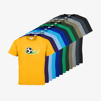 Herren-T-Shirt FOTL, Basic Rundhals - Motiv Fußball Grün, Farbauswahl