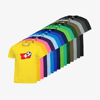Herren-T-Shirt FOTL, Budget - Motiv Fußball Schweiz, Farbauswahl