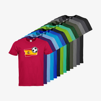 Herren-T-Shirt B&C, Premium - Motiv Fußball Spanien, Farbauswahl