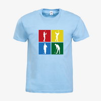 Herren-T-Shirt FOTL, Budget - Motiv Golf Quadrat