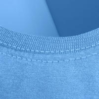 Herren-T-Shirt FOTL, Basic Rundhals - Motiv Golf Quadrat, Detailansicht