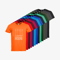 Herren-T-Shirt B&C, Premium - Motiv Golf Shot, Farbauswahl