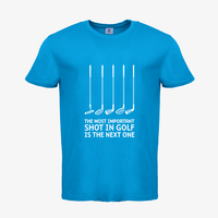 Herren-T-Shirt B&C, Basic - Motiv Golf Shot