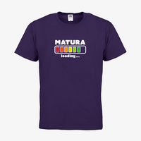 Herren-T-Shirt FOTL, Basic Rundhals - Motiv Matura Loading