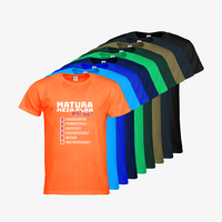 Herren-T-Shirt FOTL, Premium - Motiv Matura Plan, Farbauswahl