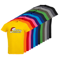 Herren-T-Shirt B&C, Organic - Motiv Merry Christmas, Farbauswahl