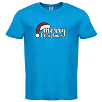 Herren-T-Shirt B&C, Basic - Motiv Merry Christmas