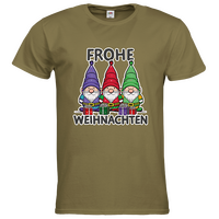 Herren-T-Shirt FOTL, Premium - Motiv Weihnachtswichtel