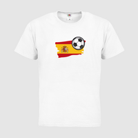 Herren-T-Shirt FOTL, Basic Rundhals - Motiv Fußball Spanien