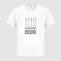 Herren-T-Shirt FOTL, Basic Rundhals - Motiv Golf Shot