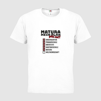 Herren-T-Shirt FOTL, Basic Rundhals - Motiv Matura Plan