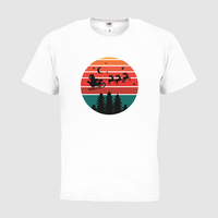 Herren-T-Shirt FOTL, Basic Rundhals - Motiv Weihnachtshimmel