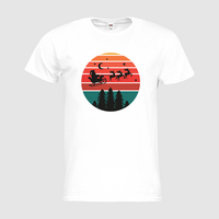 Herren-T-Shirt FOTL, Premium - Motiv Weihnachtshimmel