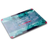 Tischset, farbig bedruckt, liegend