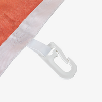 Hochwertig geschnittenene Longlife Hissfahne für Masten mit Ausleger