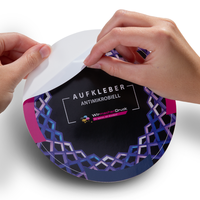 Aufkleber, farbig bedruckt, Motiv