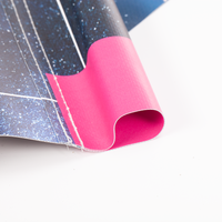 Plane, farbig bedruckt mit Motiv, geklappt mit Hohlsaum