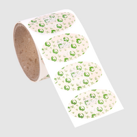 Etiketten, farbig bedruckt, auf Rolle