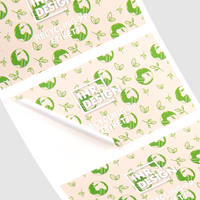 Etiketten, farbig bedruckt, Details