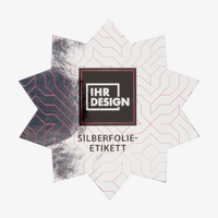 Etiketten, bedruckt, Form