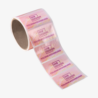 Hochwertige Etiketten auf Rolle mit Folienkaschierung glänzend in freier Größe rechteckig Farbig bedruckt