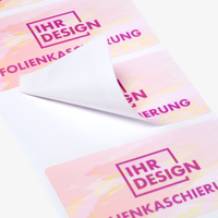 Hochwertige Etiketten auf Rolle mit Folienkaschierung matt in freier Größe rechteckig Farbig bedrucktDetail 