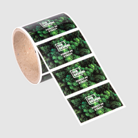 Etiketten, farbig bedruckt, Motiv, auf Rolle