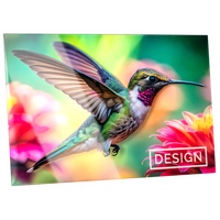 Hochwertige Glasplatte vollflächig mit Farbe und partiell mit weiß hinterdruckt