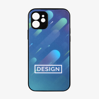 Handyhülle für iPhone 12, 4/0-farbig einseitig bedruckt