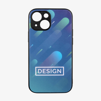 Handyhülle für iPhone 13 Mini, 4/0-farbig einseitig bedruckt