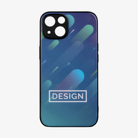 Handyhülle für iPhone 14, 4/0-farbig einseitig bedruckt