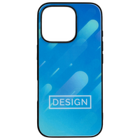 Handyhülle für iPhone 16 Pro, 4/0-farbig einseitig bedruckt