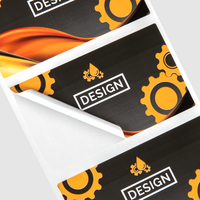 Etiketten, farbig bedruckt, Motiv, detail