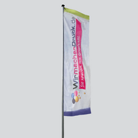 Fahne, farbig bedruckt, Motiv