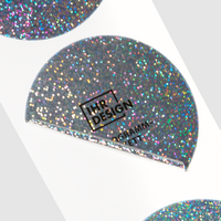 Etiketten, bedruckt, Rund auf Papier