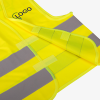 Hochwertige Kinder-Warnweste, 4/4-farbig bedruckt, BRUST und RÜCKEN