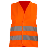 Hochwertige Kinder-Warnweste, unbedrucktes Muster