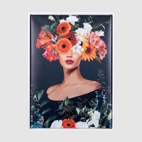 Hochwertige Leinwand. Holz-Keilrahmen 2 cm, fertig aufgespannt, farbig bedruckt Schattenfugenrahmen frontal