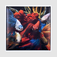 Hochwertige Leinwand inkl. Holz-Keilrahmen 2 cm, farbig bedruckt, Schattenfugenrahmen