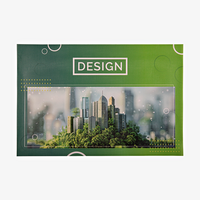 Mesh-Blache, 4/0-farbig bedruckt, 4-seitig geschnitten