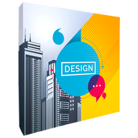 Messewand mit Kedersystem 3 x 3, Modell ab 2025