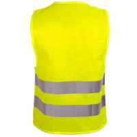 Hochwertige Polyester-Warnweste, 4/0-farbig bedruckt, BRUST